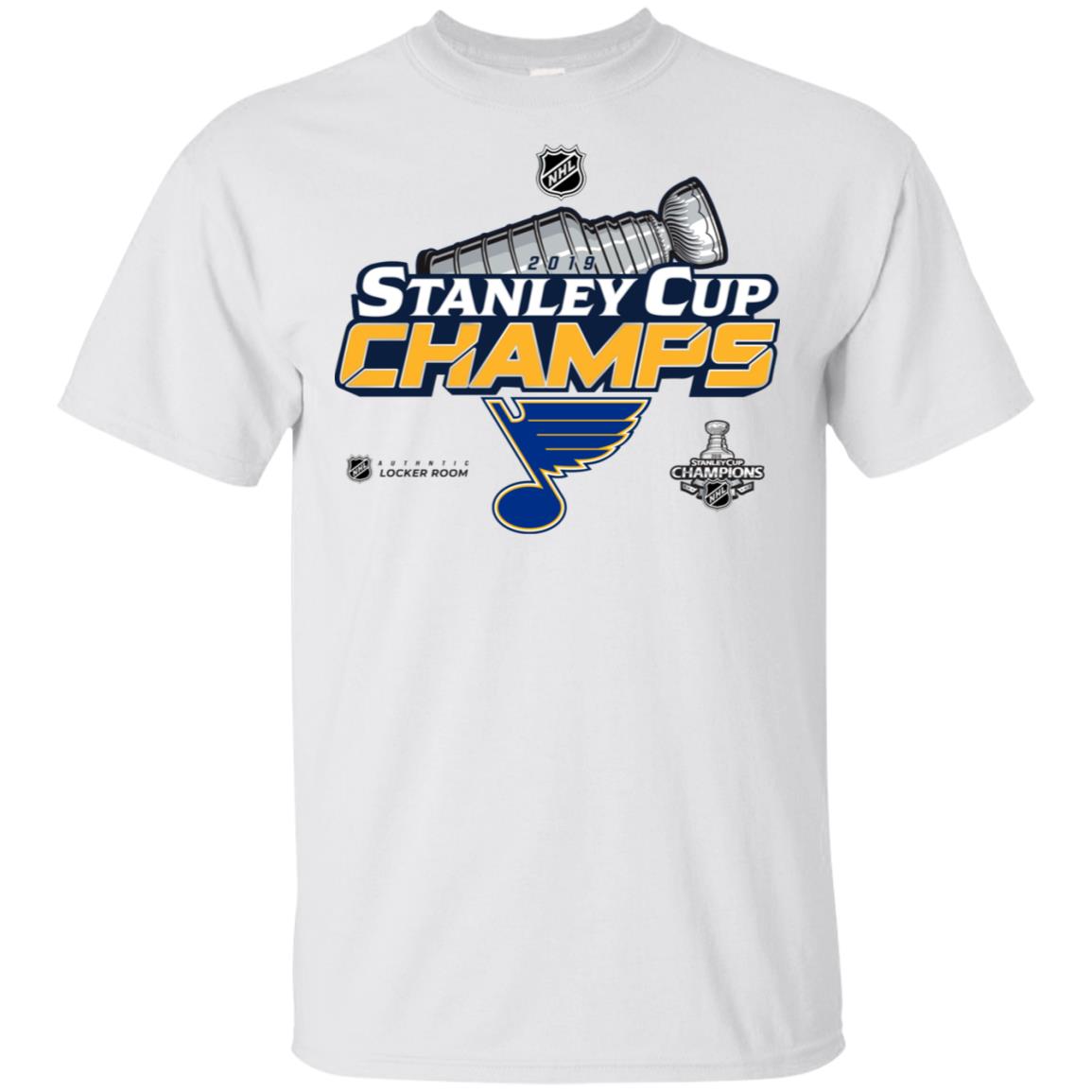 St. Louis Blues 2019 Stanley Cup Champions Hash Marks Schedule T-Shirt